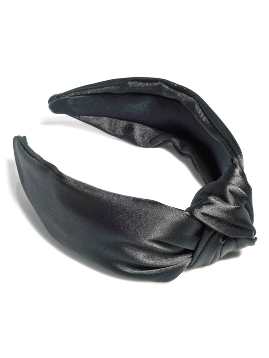 SATIN KNOTTED HEADBAND