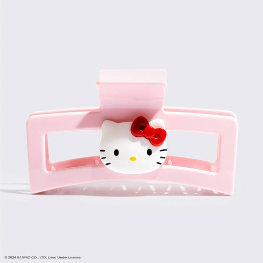 Hello Kitty x Kitsch Recycled Jumbo Open ClawClip-Kitty Face - The Envy Co