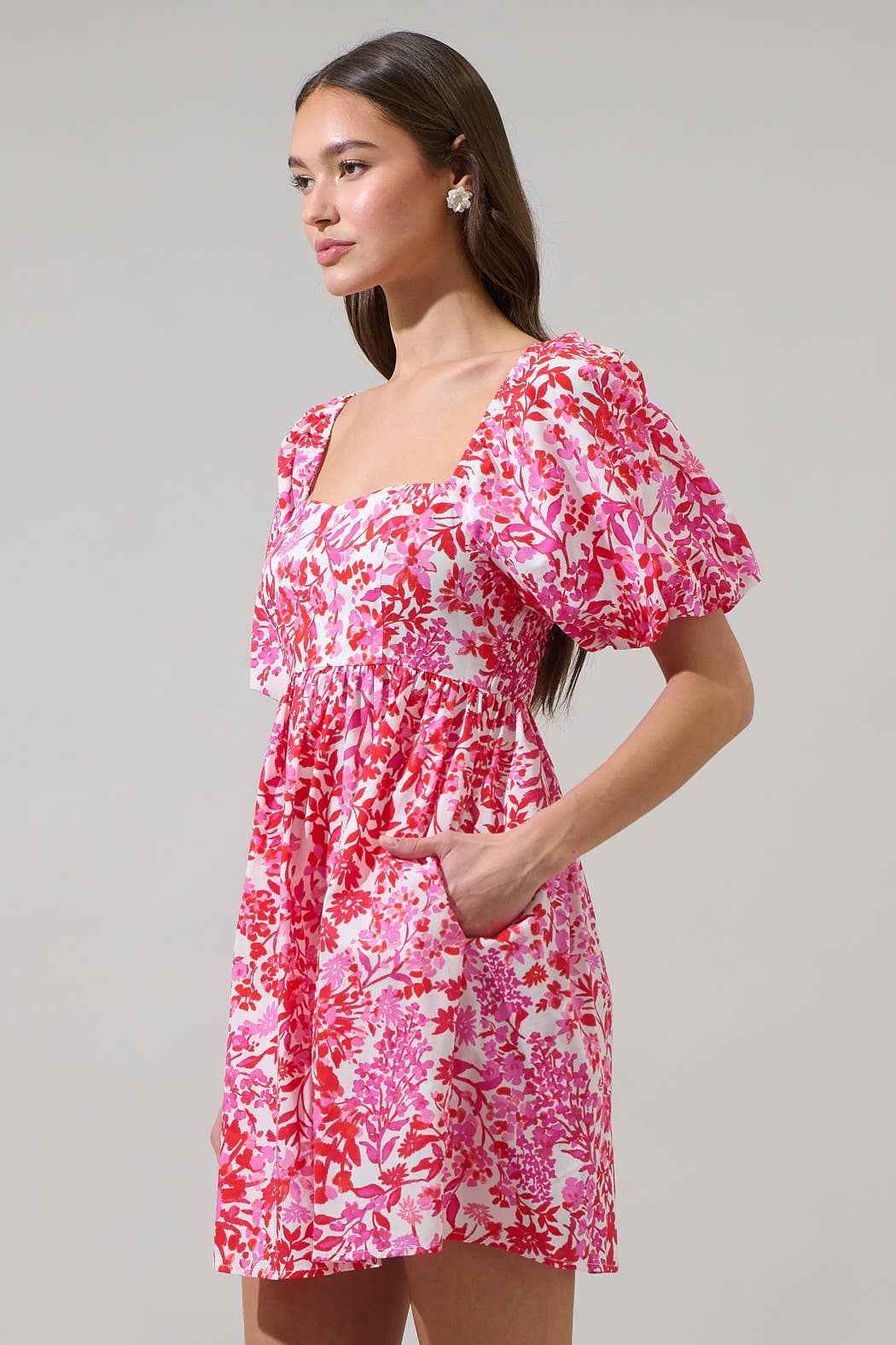 Reidy Floral Samia Mini Dress