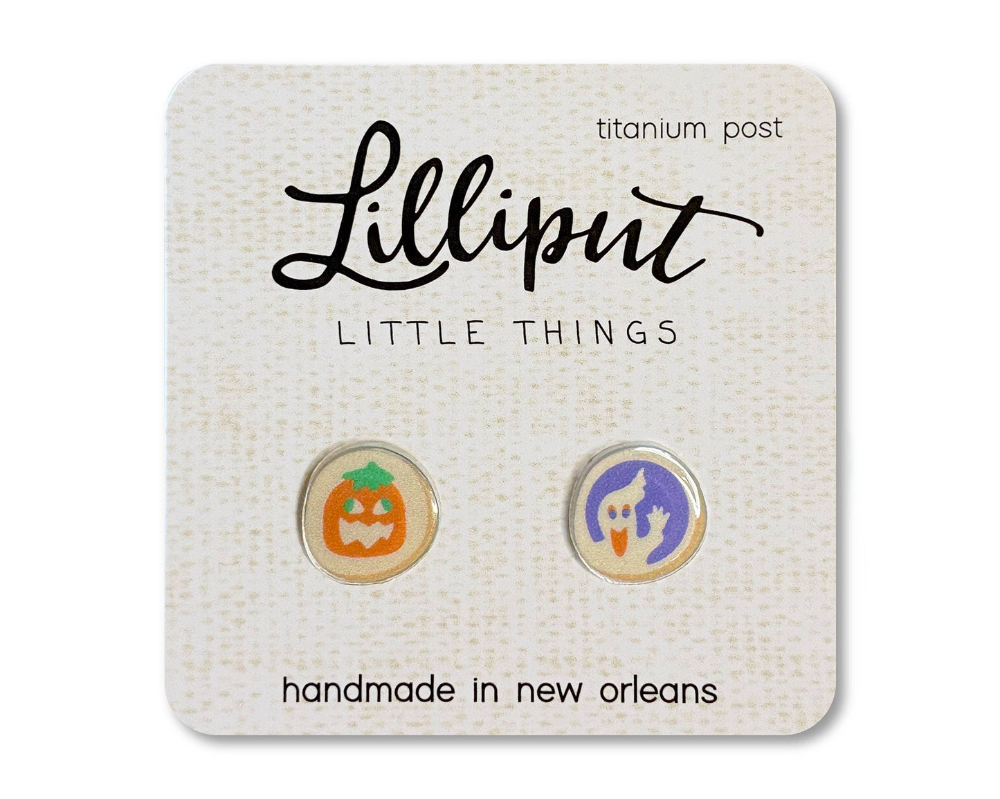LIMITED - Halloween Cookie Earrings - The Envy Co