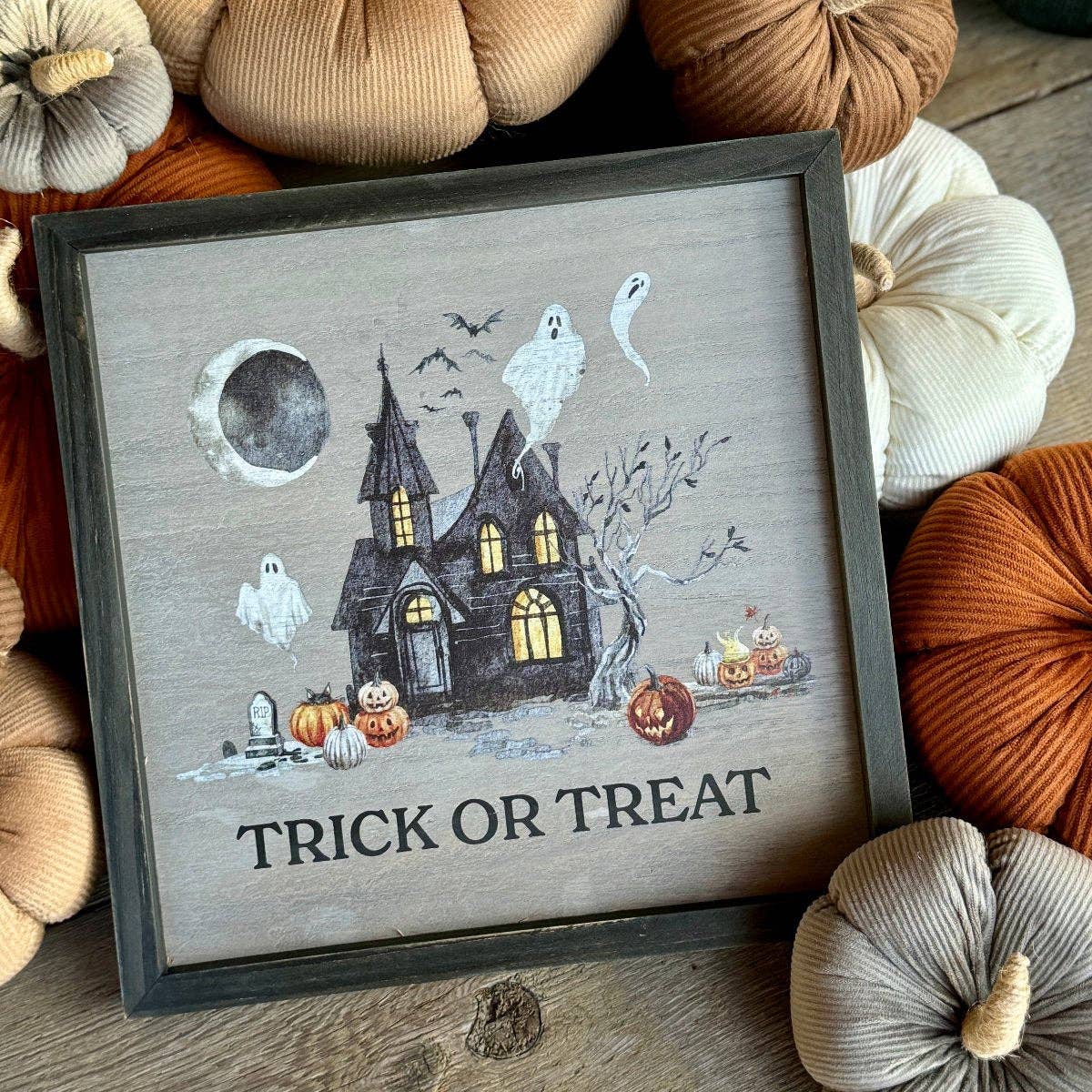 Trick or Treat Halloween Sign