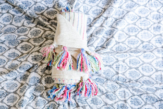 Confetti Tassel Throw