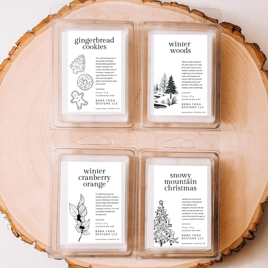 Candy Apple Wax Melts, Christmas Peppermint Holiday Gift