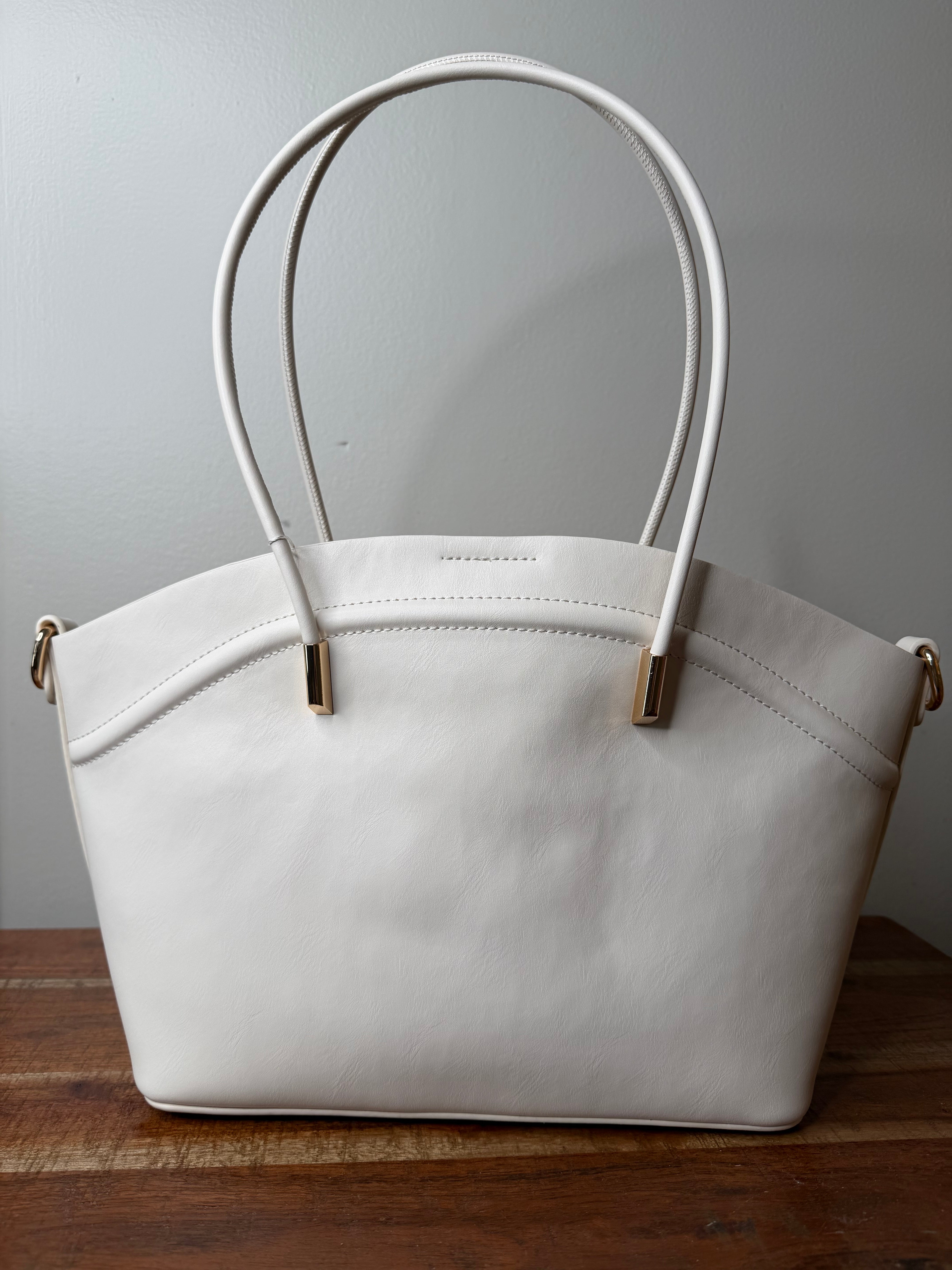 Hazel Leather Tote Bag - The Envy Co
