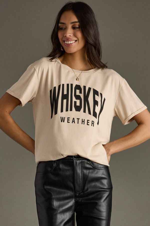 Whiskey Weather Tee