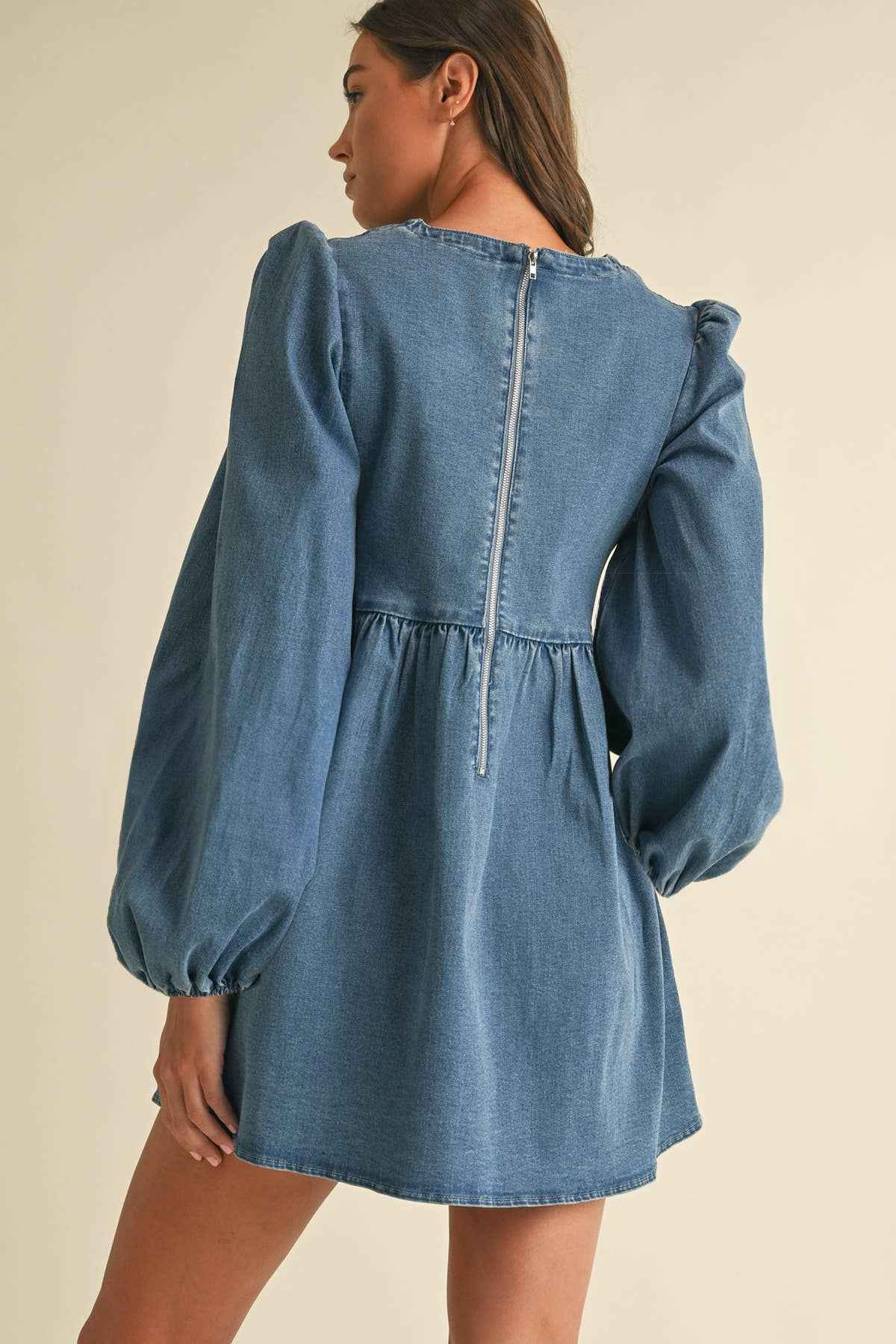 Denim Daydream Mini Dress