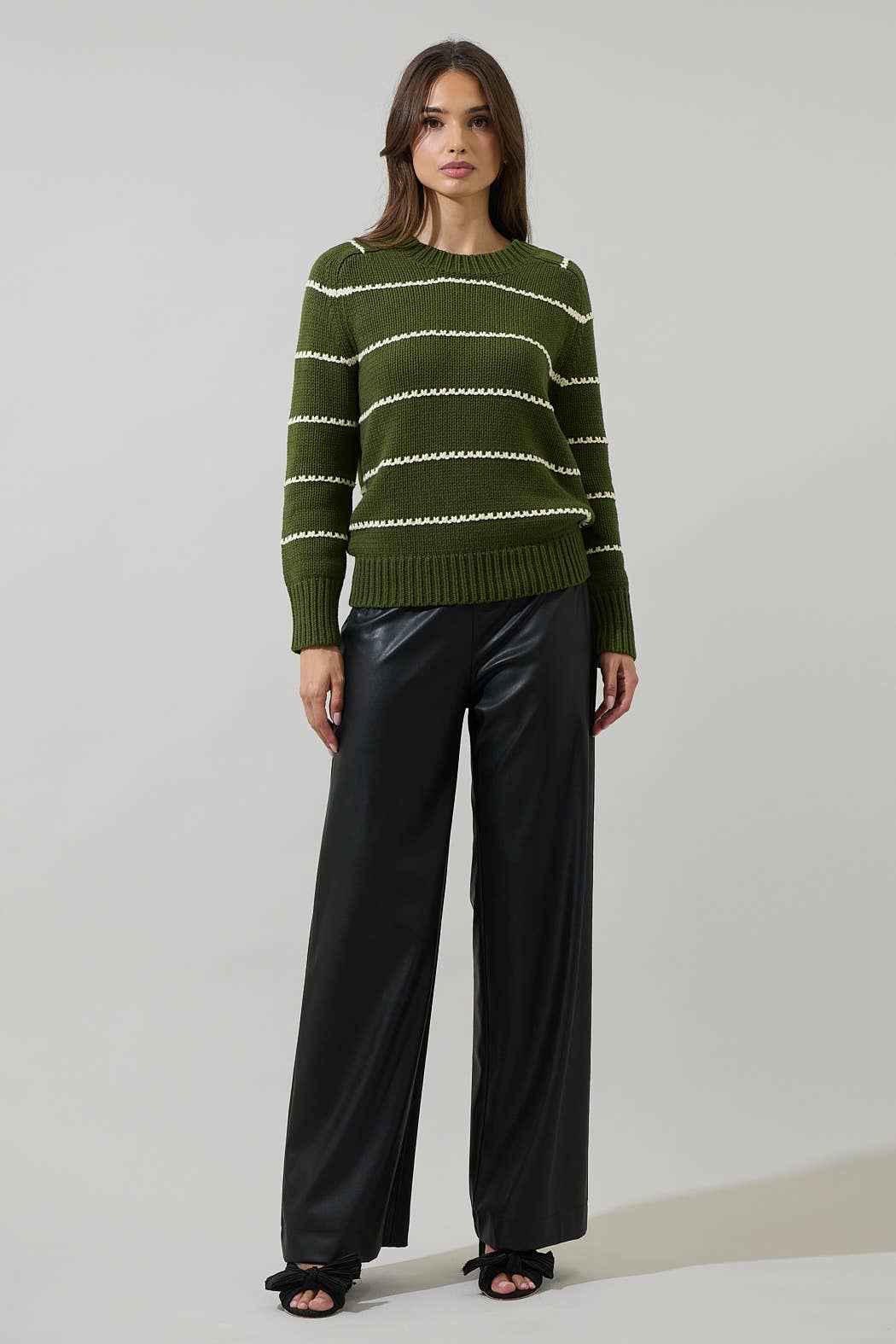 Tammy Stripe Long Sleeve Sweater