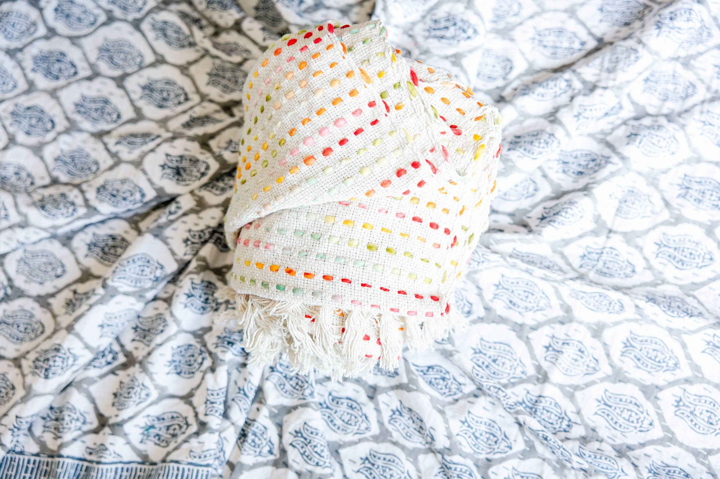 Handwoven Confetti Throw