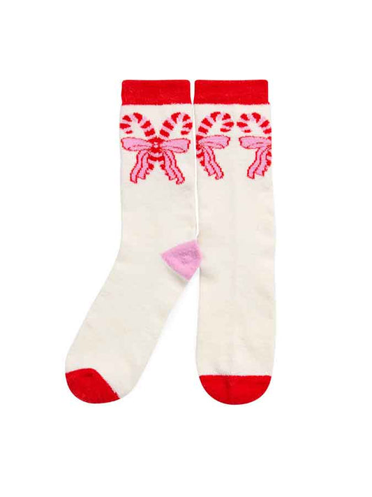 Festive Candy Cane Socks - The Envy Co