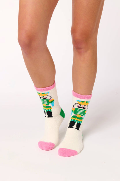 Festive Nutcracker Socks - The Envy Co