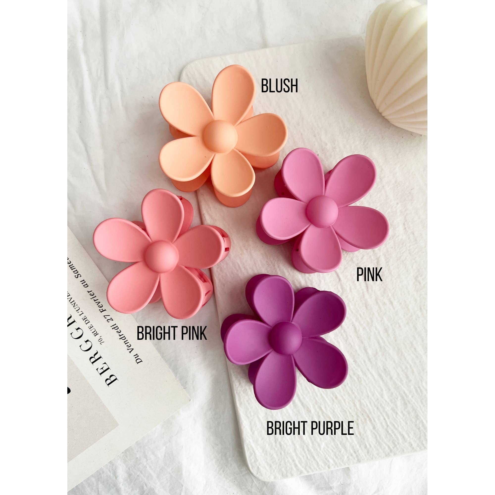 Flower Hair Clip - The Envy Co