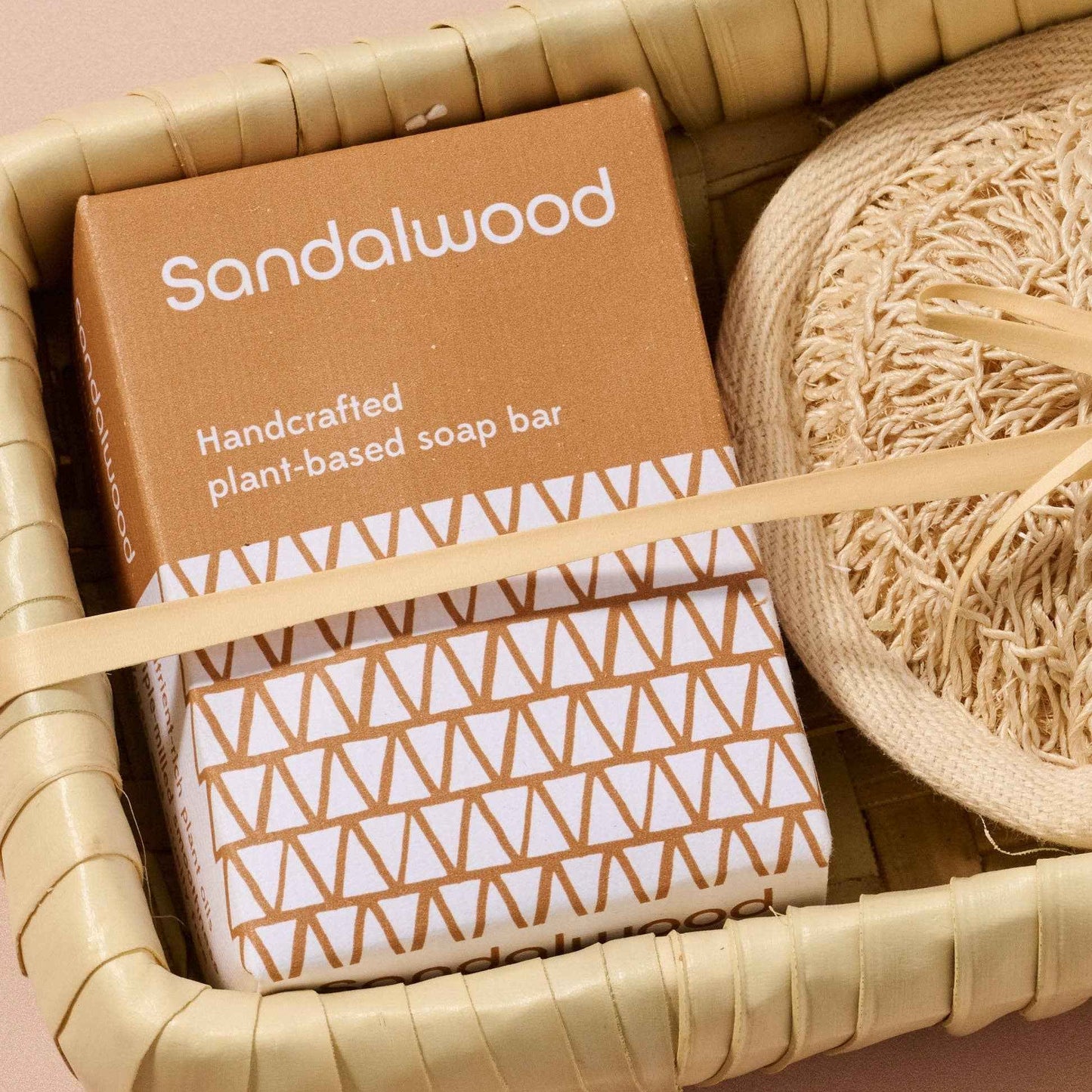 Taaja Sandalwood and Aloe Soap/Body Scrubber Set