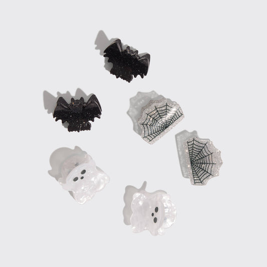Festive Halloween Mini Claw Clips - 6pc Set - The Envy Co
