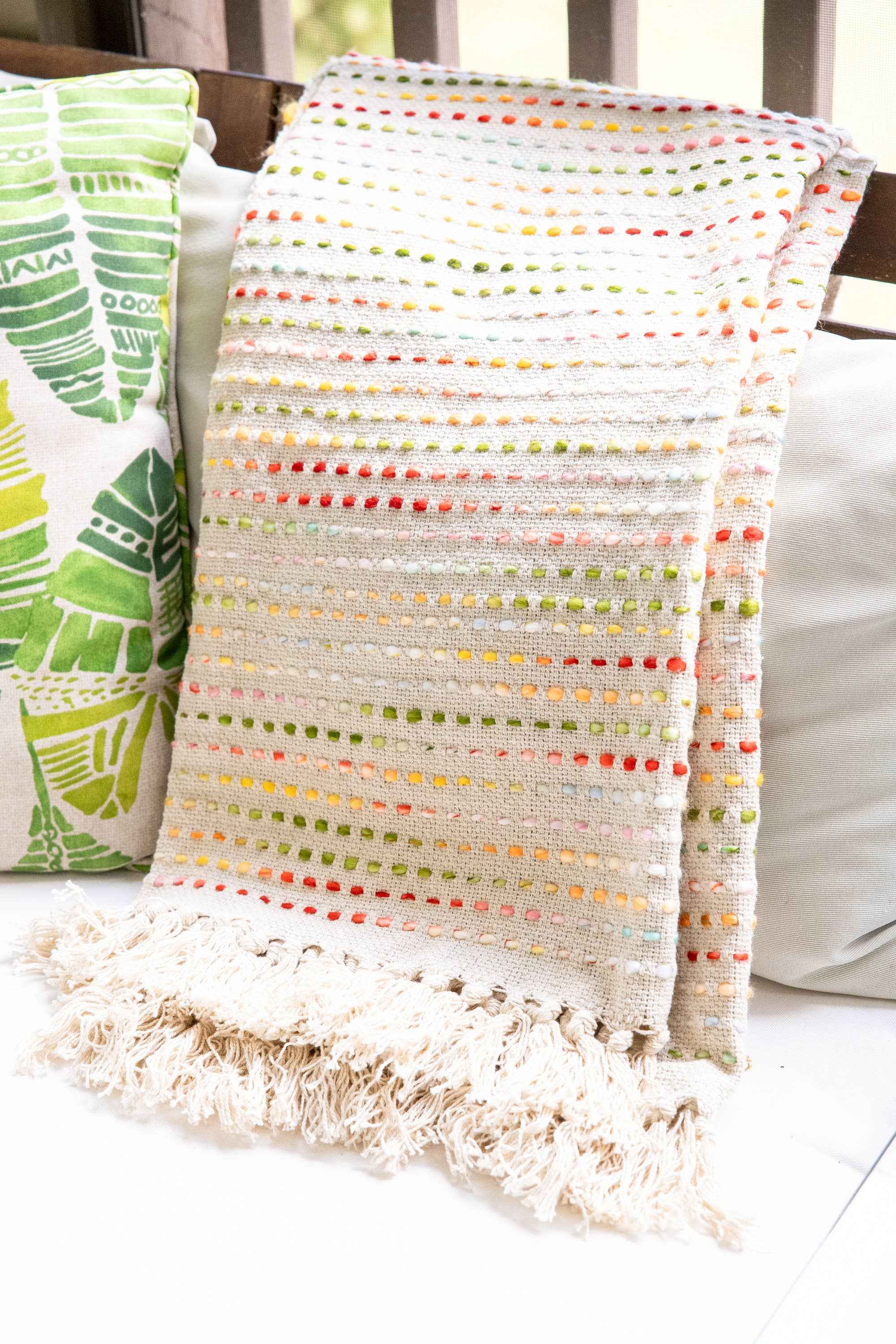 Handwoven Confetti Throw