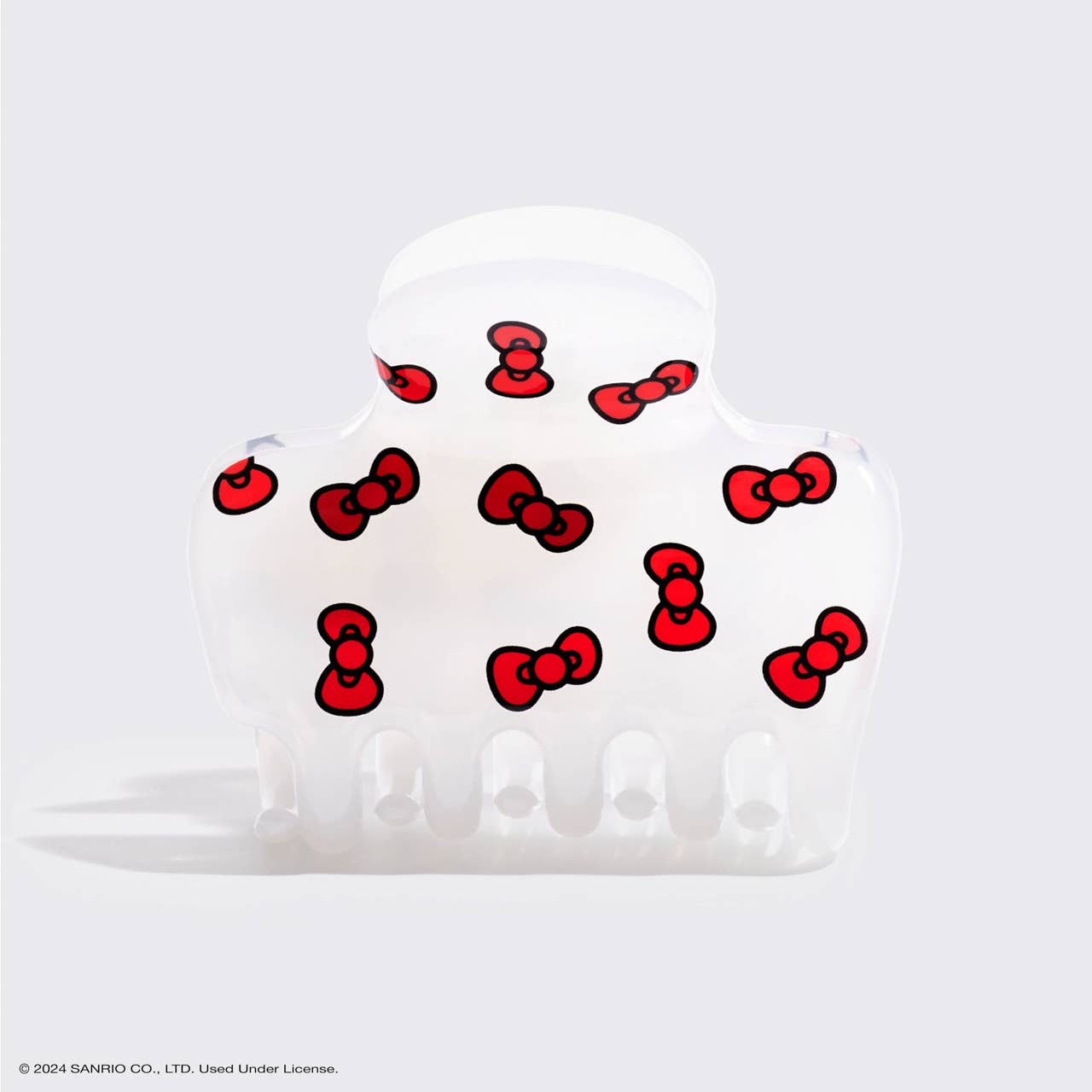 Hello Kitty x Kitsch Recycled Puffy Claw Clip- Kitty Bows - The Envy Co