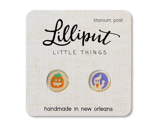 LIMITED - Halloween Cookie Earrings - The Envy Co