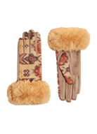 Bernadette Gloves - Warm Ikat