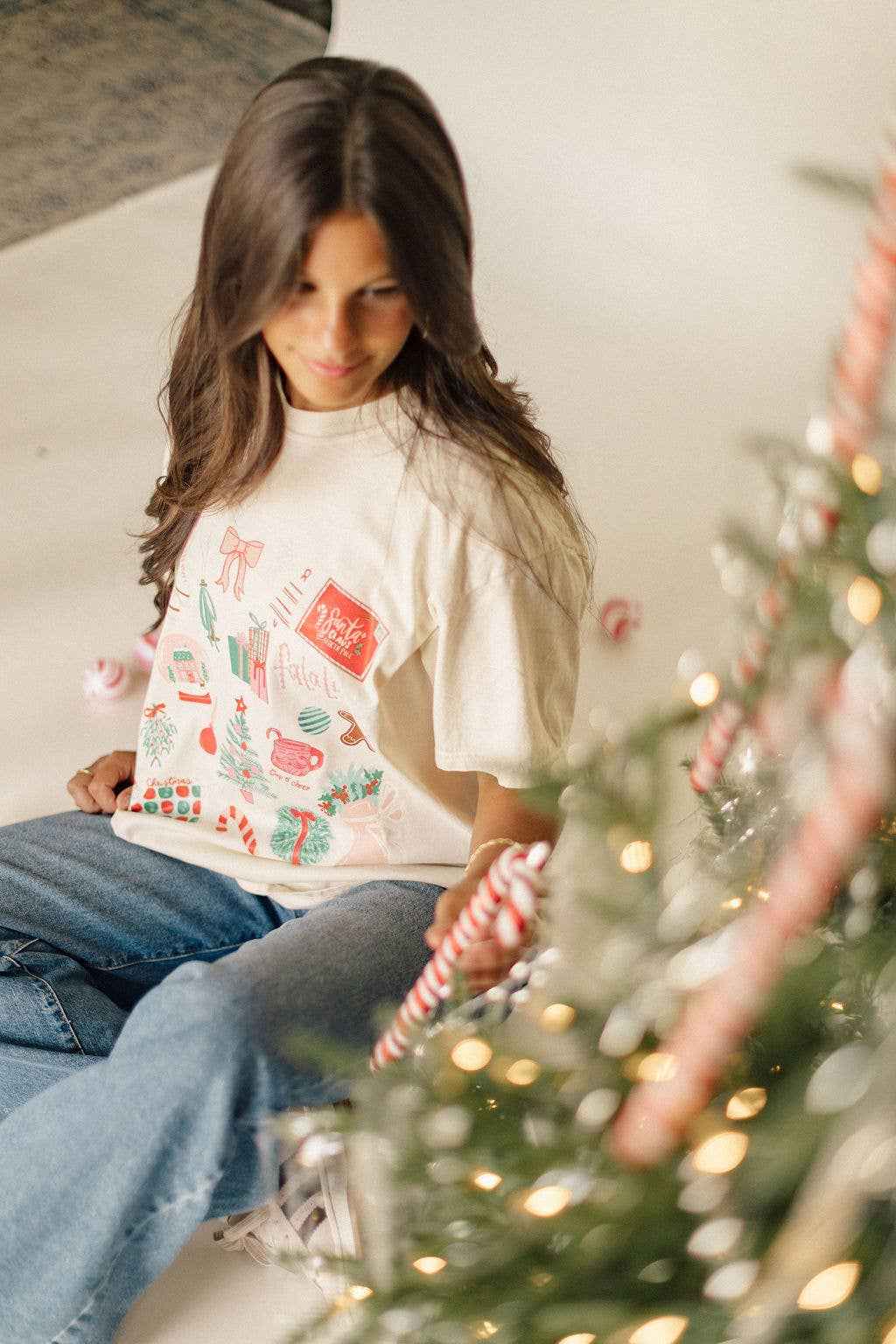 Christmas Collage Graphic Tee