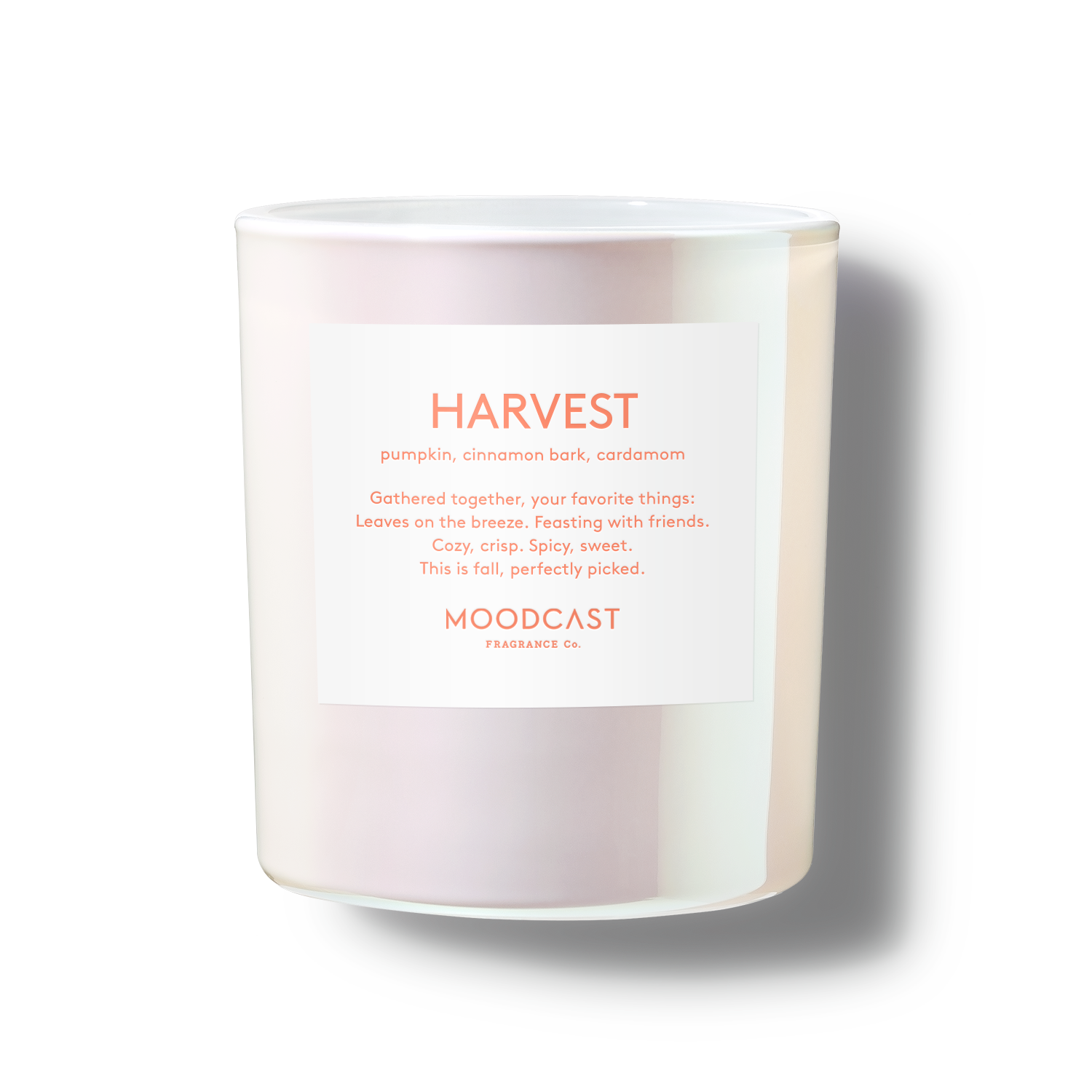 Seasonal Candle - Pearlescent - Harvest - 8 oz Glass Jar - The Envy Co