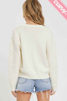 PLUS SIZE HEART SWEATER