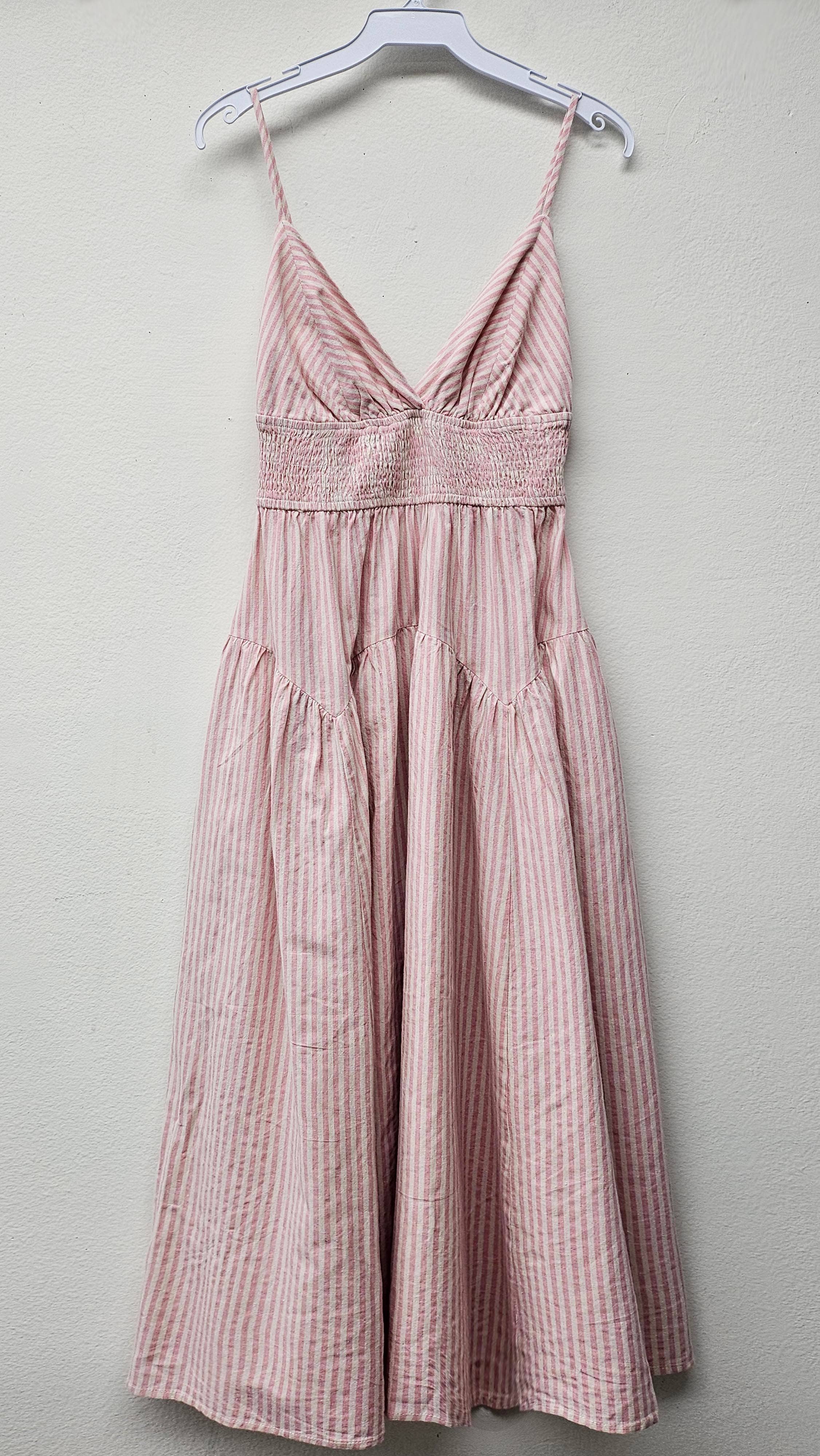 Sunlit Cotton Midi Dress - The Envy Co