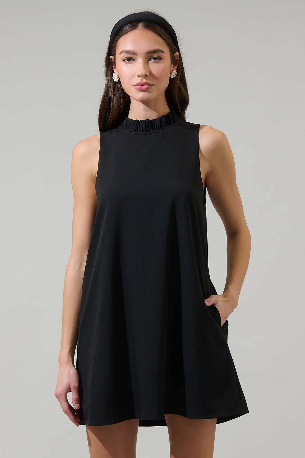 The Black Mini Dress - The Envy Co