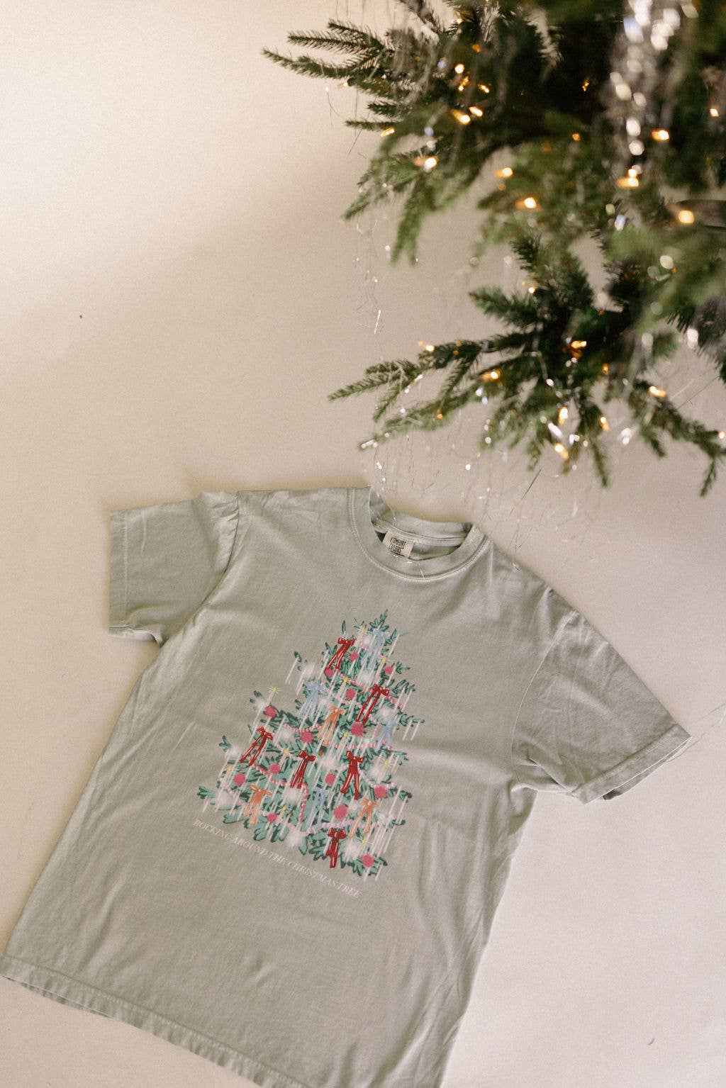 Christmas Tinsel Tree / Rocking Around The Christmas Tee