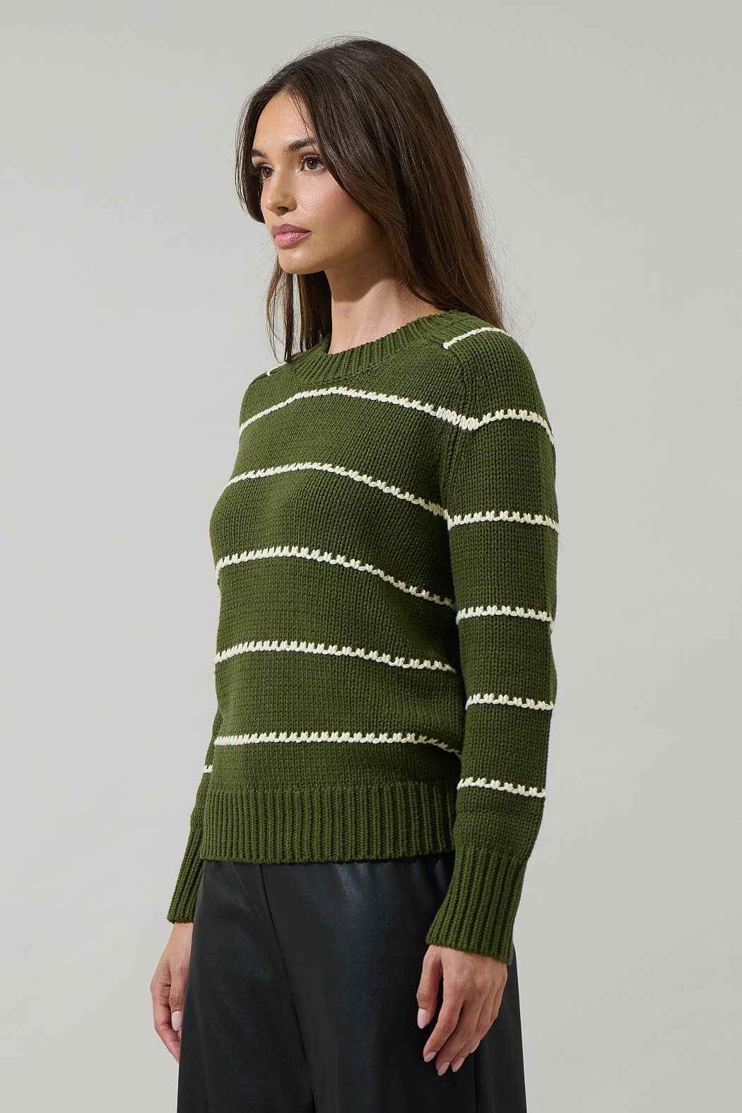 Tammy Stripe Long Sleeve Sweater
