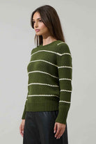 Tammy Stripe Long Sleeve Sweater