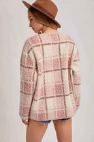 SNAP BUTTON UP ROUND NECK JACKET