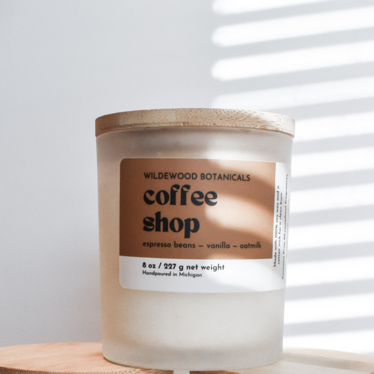 Mini Coffee Soy Candle 3oz