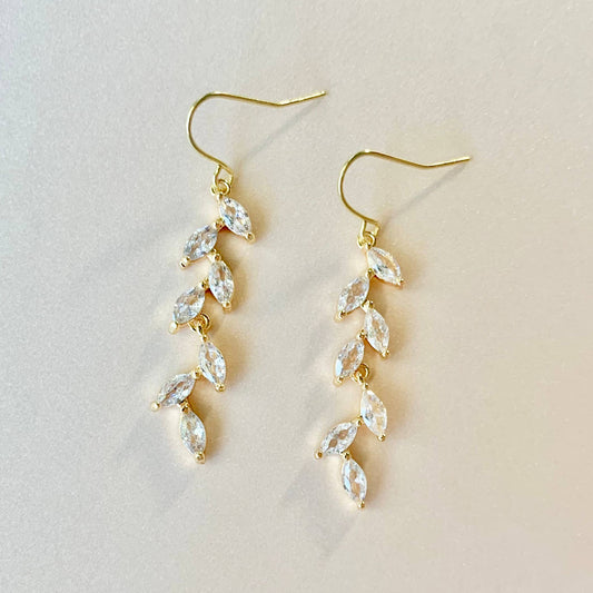 Marquise Diamond Dangles