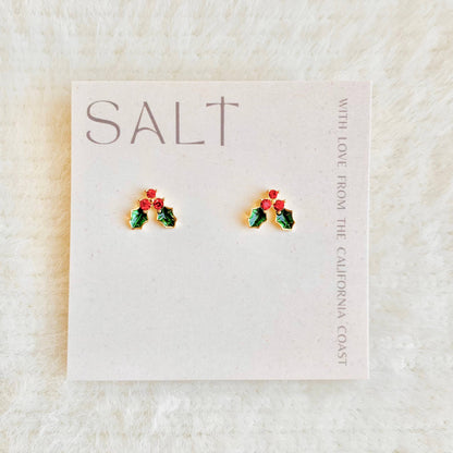 Holly Day Studs 18k Gold