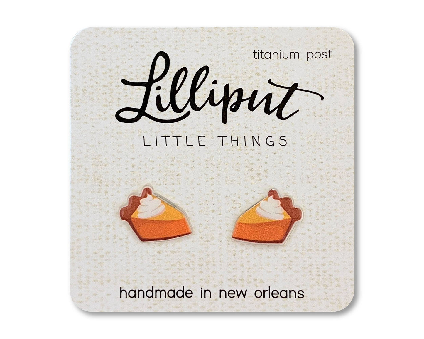 Pumpkin Pie Earrings - The Envy Co