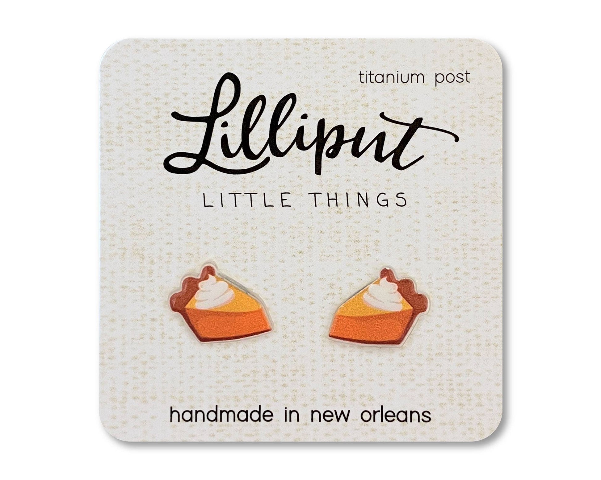 Pumpkin Pie Earrings - The Envy Co