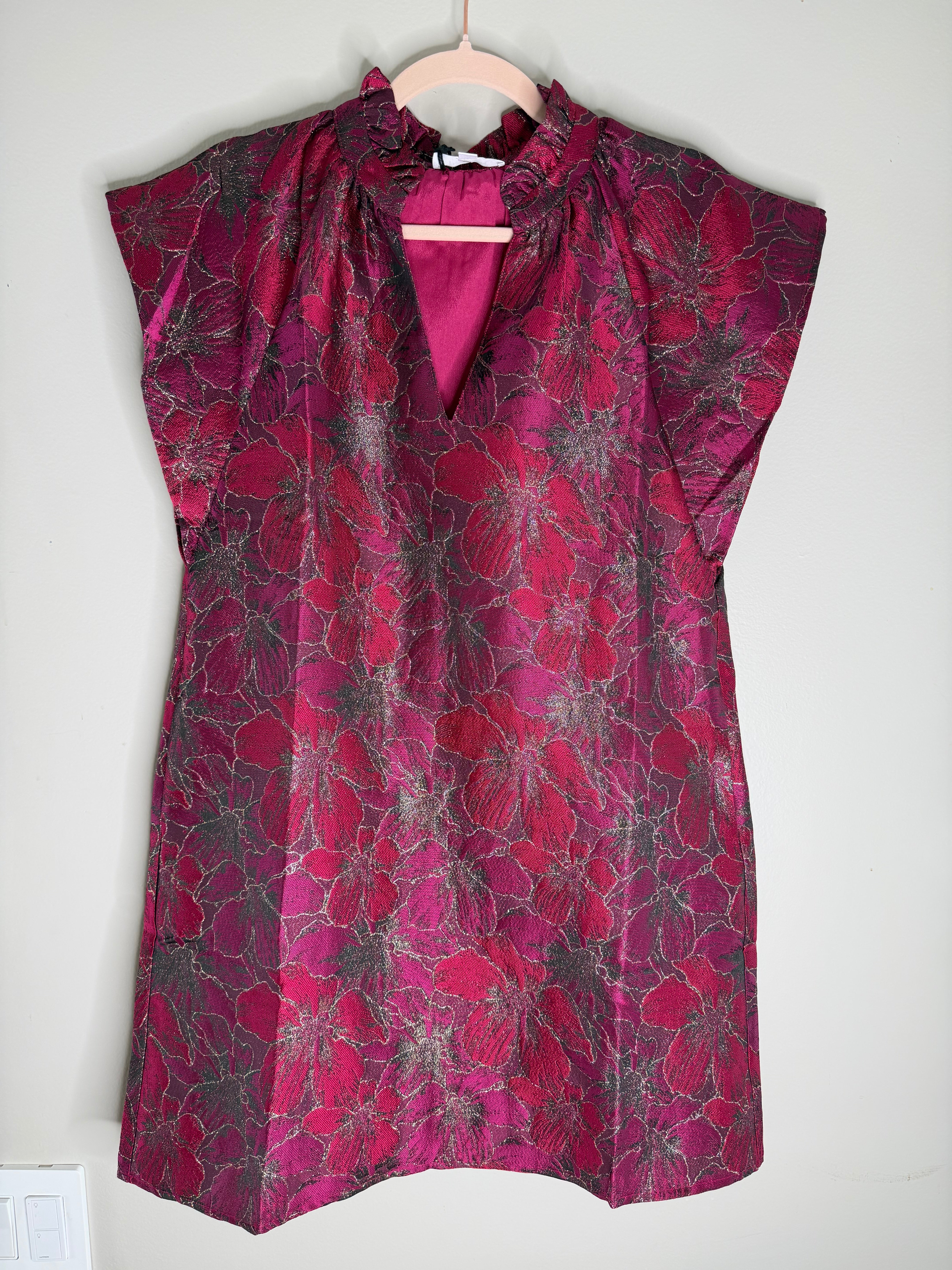 Crimson Bloom Dress - The Envy Co