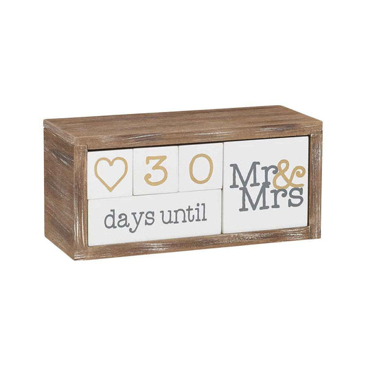 CA-2335 - Mr. & Mrs. Wedding Countdown