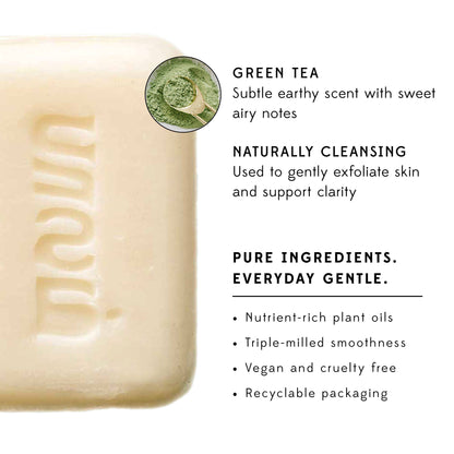 Green Tea Soap - Vegan & Cruelty Free