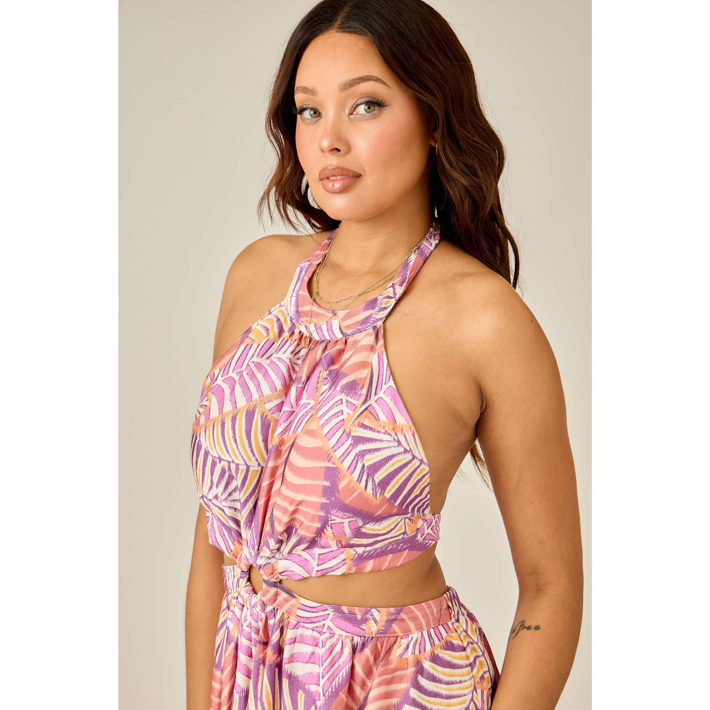 Sunset Palms Maxi Dress - The Envy Co