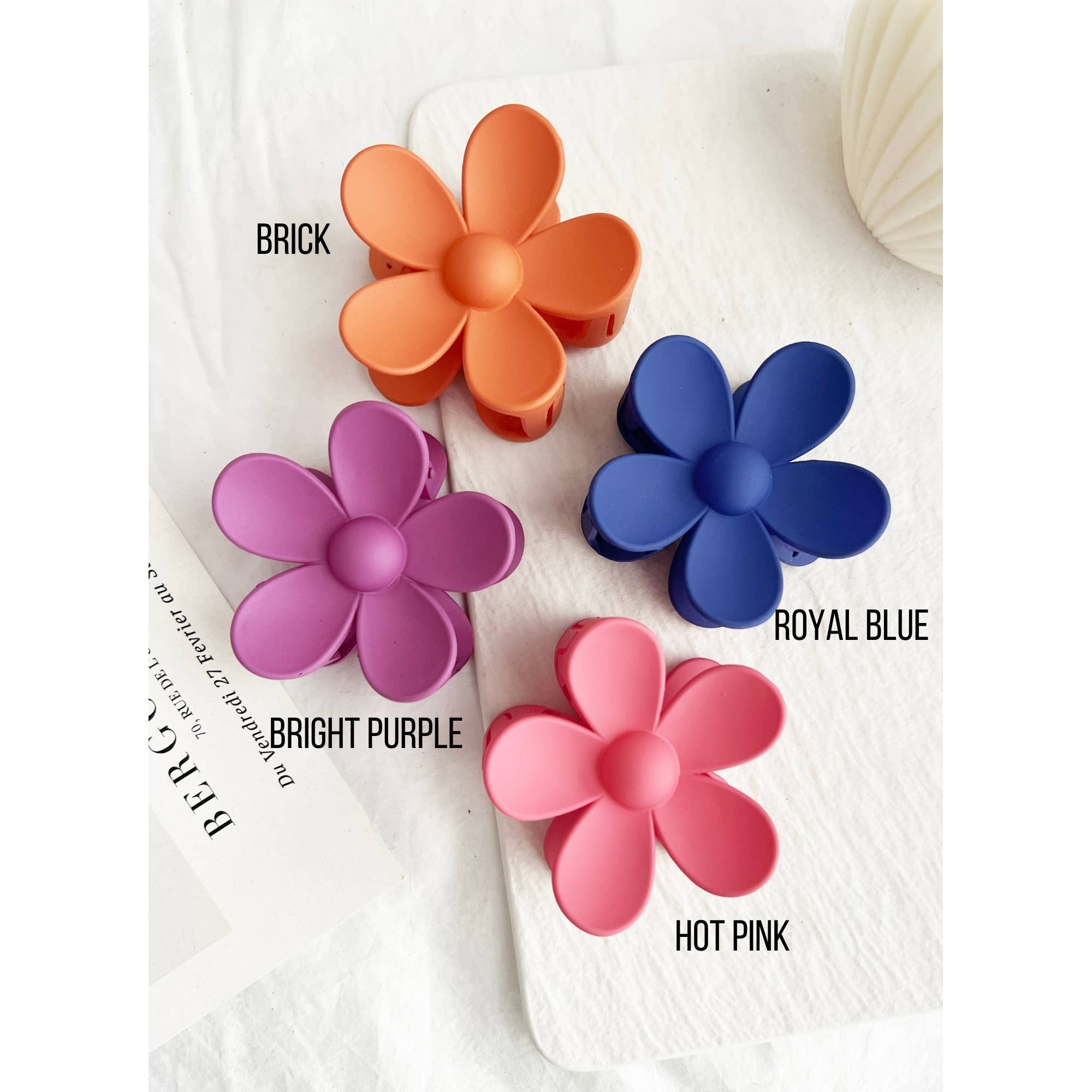Flower Hair Clip - The Envy Co