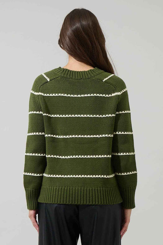 Tammy Stripe Long Sleeve Sweater