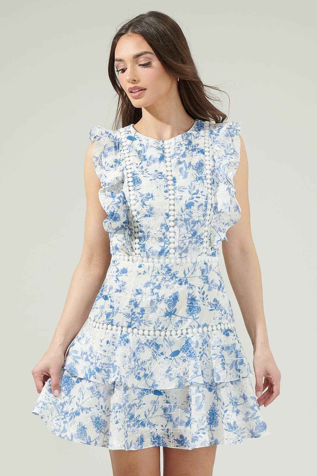 Garden Whispers Mini Dress