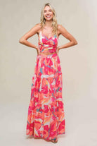 Tropic Tease Set - Two piece vacation set - Florida outfit - Cruising outfit - The Envy Co, Painesville OH - Texas Outfit, Womans Clothing - Clothing Boutique - Perry OH