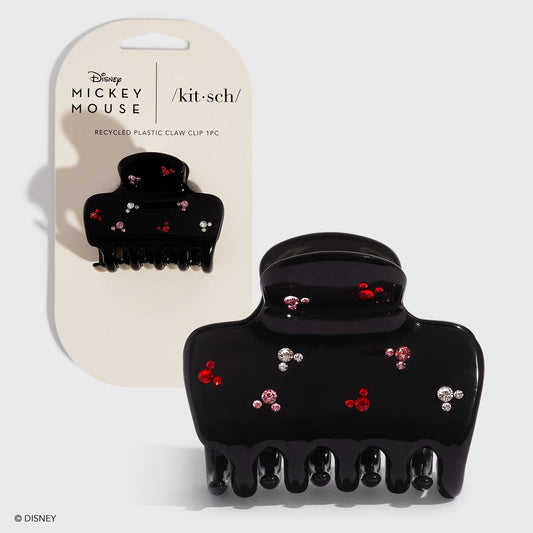 Kitsch & Mickey and Minnie Recycled Cloud ClawClip 1pc-Black - The Envy Co