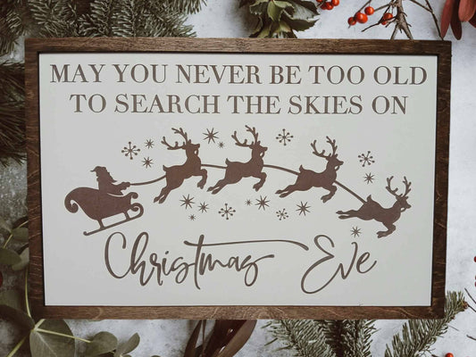 Christmas Eve Sign