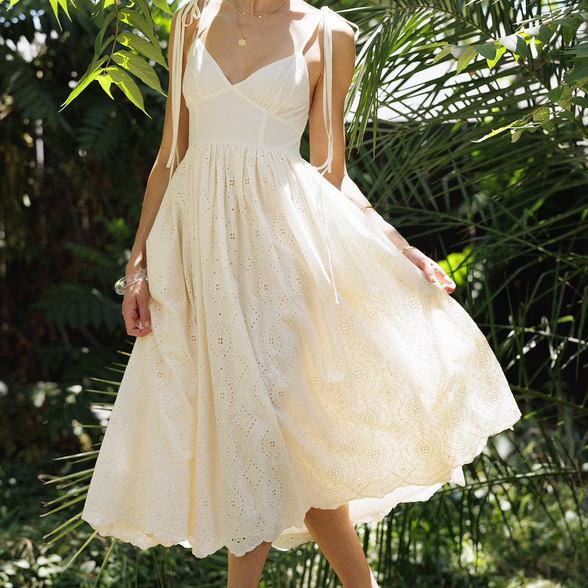 Ivory Coast Midi Dress