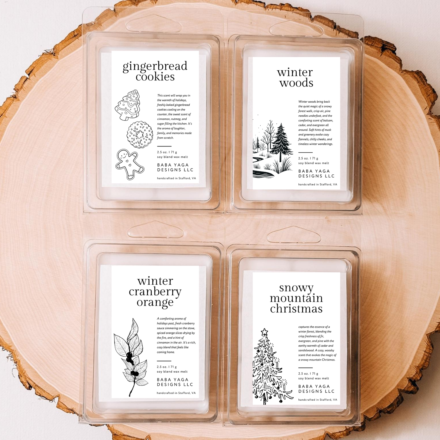 Candy Apple Wax Melts, Christmas Peppermint Holiday Gift