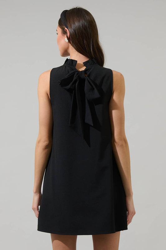 The Black Mini Dress - The Envy Co