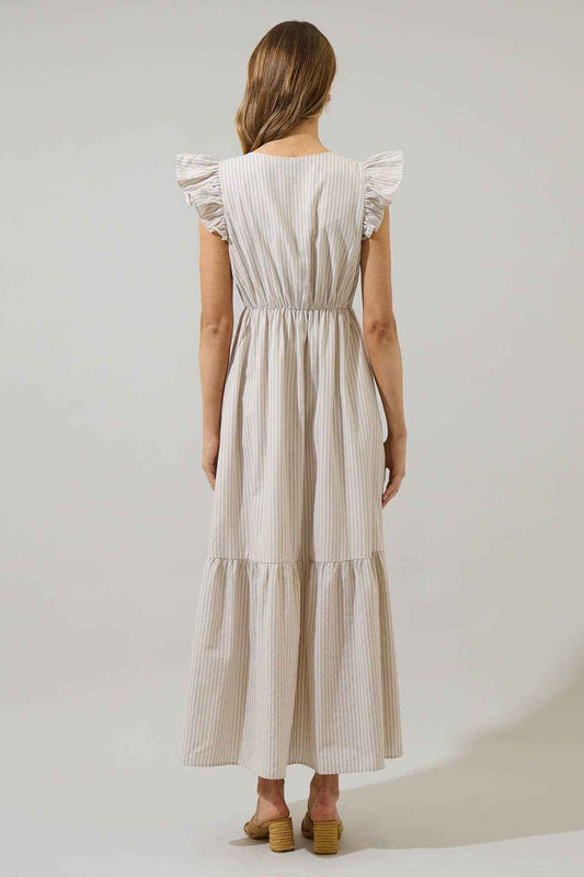 Sandy Striped Evianna Dress