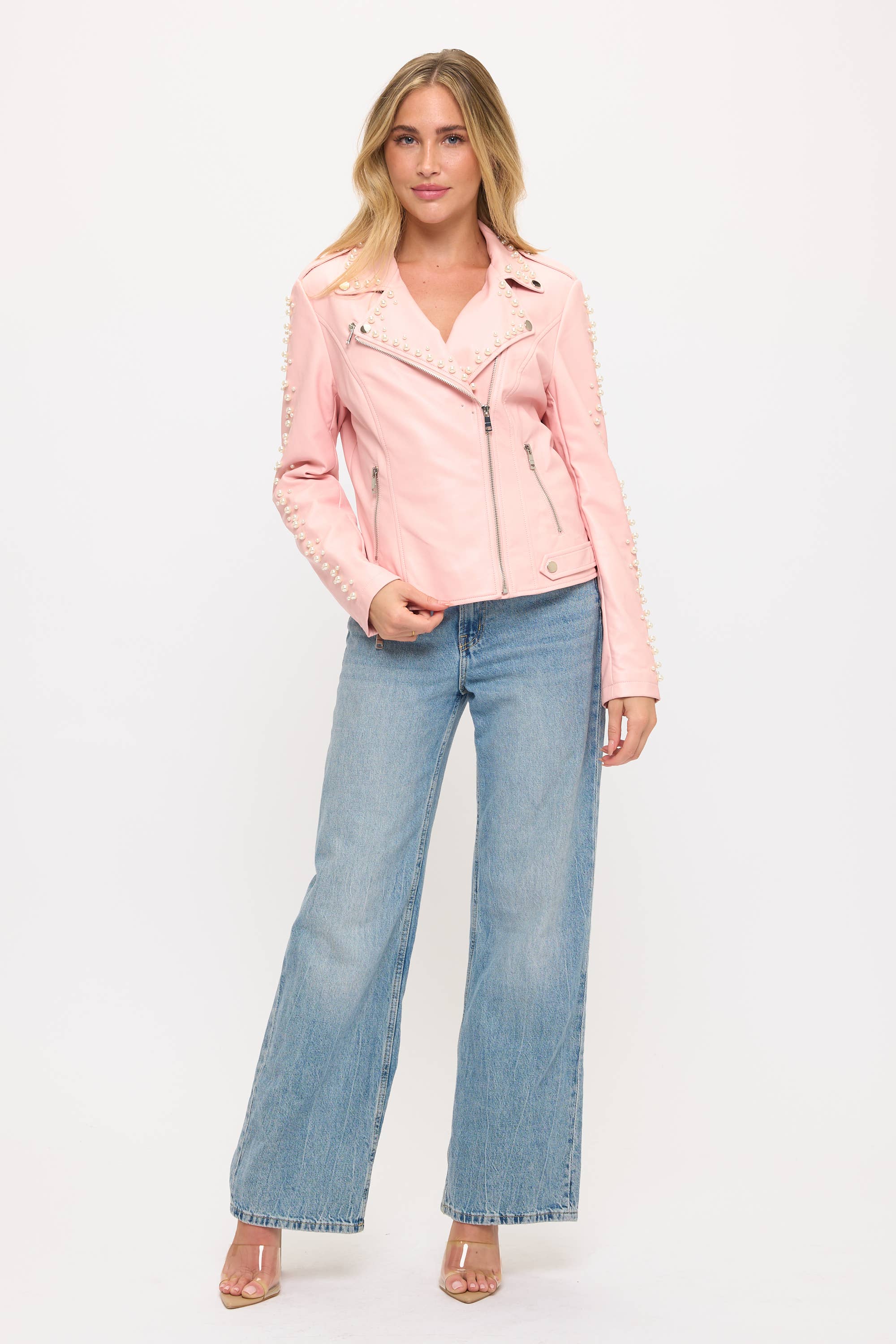 Rebel Rose Moto Jacket | Women's Edgy Moto Jacket | The Envy Co